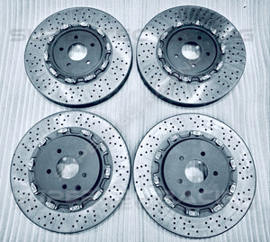 Supertec Racing Carbon Ceramic Brake Disc upgrade for the Nissan GTR and Nissan Skyline R32 GTR, R33 GTR and R34 GTR. Designed and optimised for high end performance for street and track day driving. 