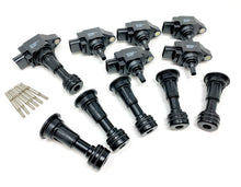 Load image into Gallery viewer, R35 Coil Conversion Kit Nissan Skyline RB26, RB25, RB25 Neo, RB30, R32 GTR, R33 GTR, R34 GTR, R33 GTST, R34 GTT, Hitachi VR38 R35 Coils, Raychem DR-25 Ignition Harness