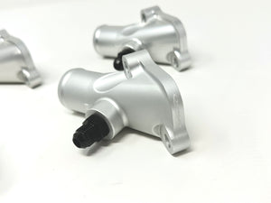 RB26 Billet Water Outlet with AN-6 Fittings