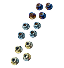 Load image into Gallery viewer, Nissan Skyline Polished Titanium Strut Brace Nuts