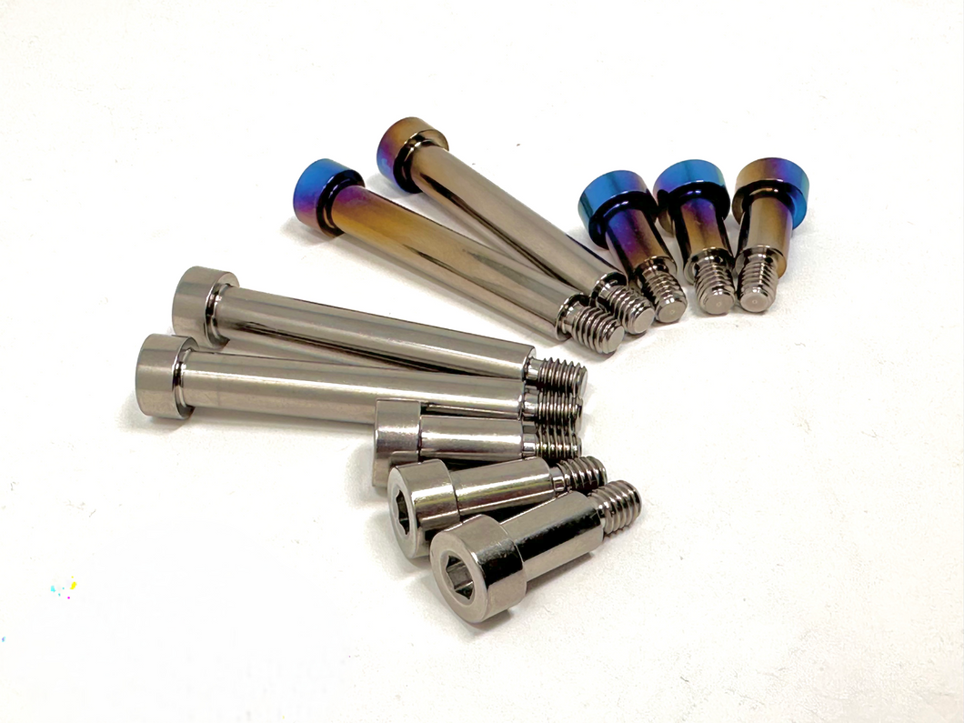 Nissan RB26 Cam Timing Belt Cover Polished Titanium Bolt Set 