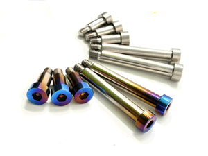 Nissan RB26 Cam Timing Belt Cover Polished Titanium Bolt Set 