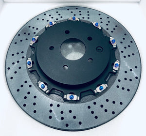 Supertec Racing Carbon Ceramic Brake Disc upgrade for the Nissan GTR and Nissan Skyline R32 GTR, R33 GTR and R34 GTR. Designed and optimised for high end performance for street and track day driving. 