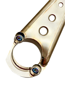 Nissan Skyline Polished Titanium Strut Brace Nuts