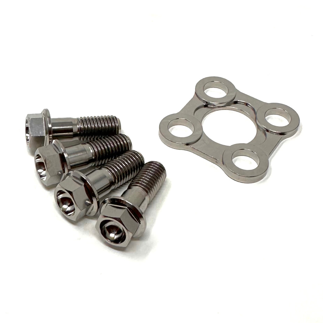 Nissan RB Titanium Cam Gear Pulley Washer and Bolt Set - Nissan Skyline GTR - Nissan RB26 RB25 RB20 RB30