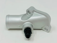 Load image into Gallery viewer, RB26 Billet Water Outlet with AN-6 Fittings