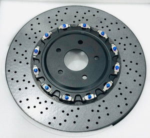 Supertec Racing Carbon Ceramic Brake Disc upgrade for the Nissan GTR and Nissan Skyline R32 GTR, R33 GTR and R34 GTR. Designed and optimised for high end performance for street and track day driving. 