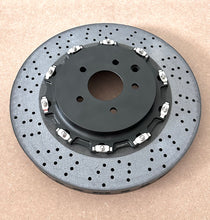 Load image into Gallery viewer, Supertec Racing Carbon Ceramic Brake Disc upgrade for the Nissan GTR and Nissan Skyline R32 GTR, R33 GTR and R34 GTR. Designed and optimised for high end performance for street and track day driving. 