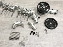 Load image into Gallery viewer, RB26 Water Inlet/Outlet, Inlet Manifold Ti Stud Kit, Water Pump Pulley with Ti Studs