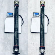 Load image into Gallery viewer, Supertec Racing Carbon Fibre Lightweight Driveshaft - For Nissan Skyline R32 GTR, R33 GTR, R34 GTR. Weight approx 7.6kg. Also available for Getrag gearbox conversion and also BMW DCT conversions. 8HP also possible. 