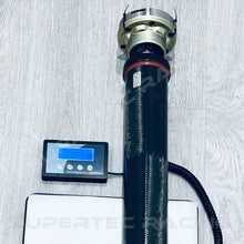Load image into Gallery viewer, Supertec Racing Carbon Fibre Lightweight Driveshaft - For Nissan Skyline R32 GTR, R33 GTR, R34 GTR. Weight approx 7.6kg. Also available for Getrag gearbox conversion and also BMW DCT conversions. 8HP also possible. 