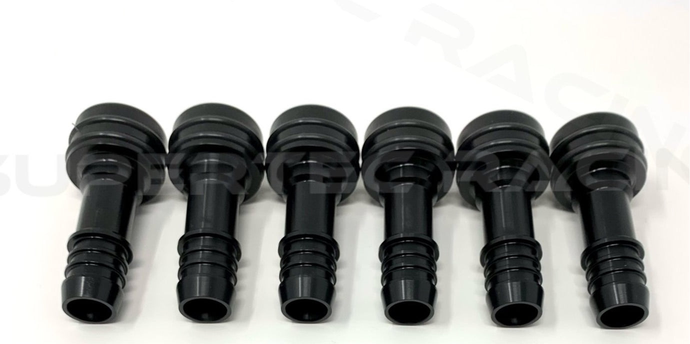 tsuru clover ブラック　38 R35 VR38 Ignition Coil Custom Stalks (Nissan RB Engines