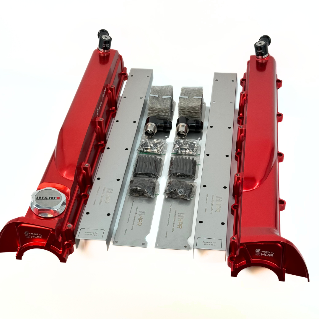 RB26 Full Billet Engine Cover Kit (CNC Polished) – Supertec Racing