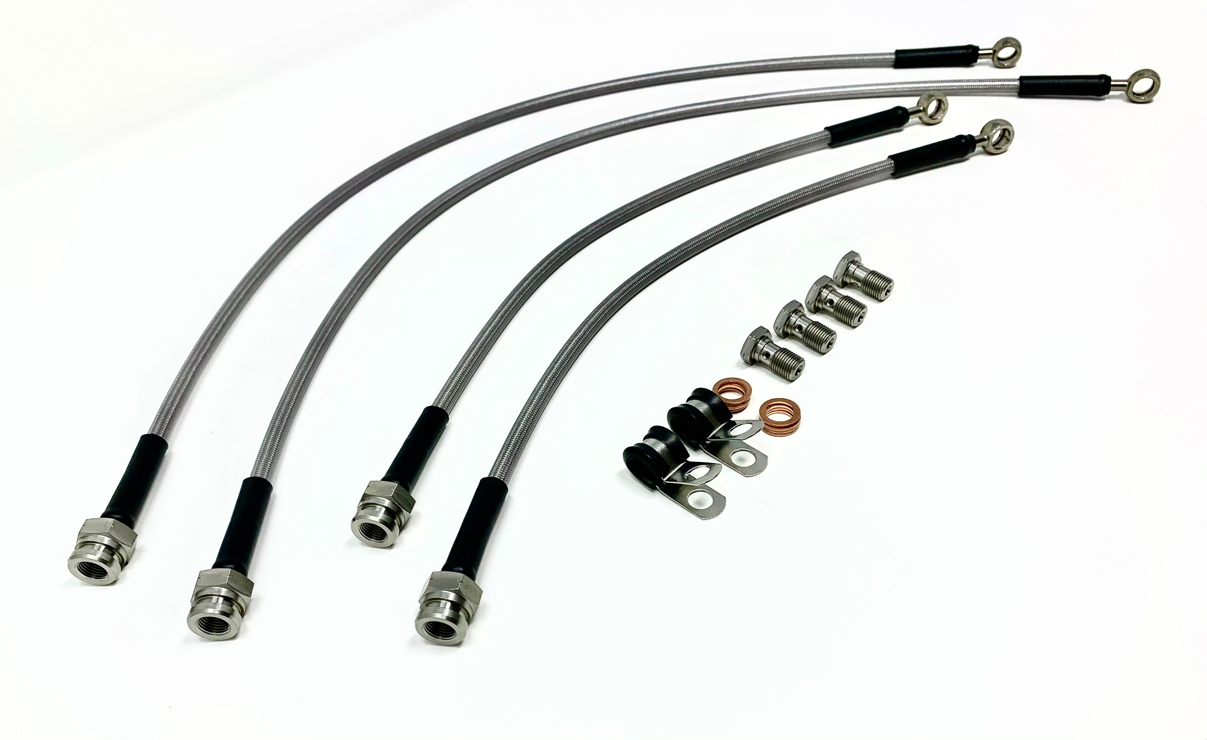 Hoses Goodridge 22118 SS編組ブレーキラインキット2004-2010